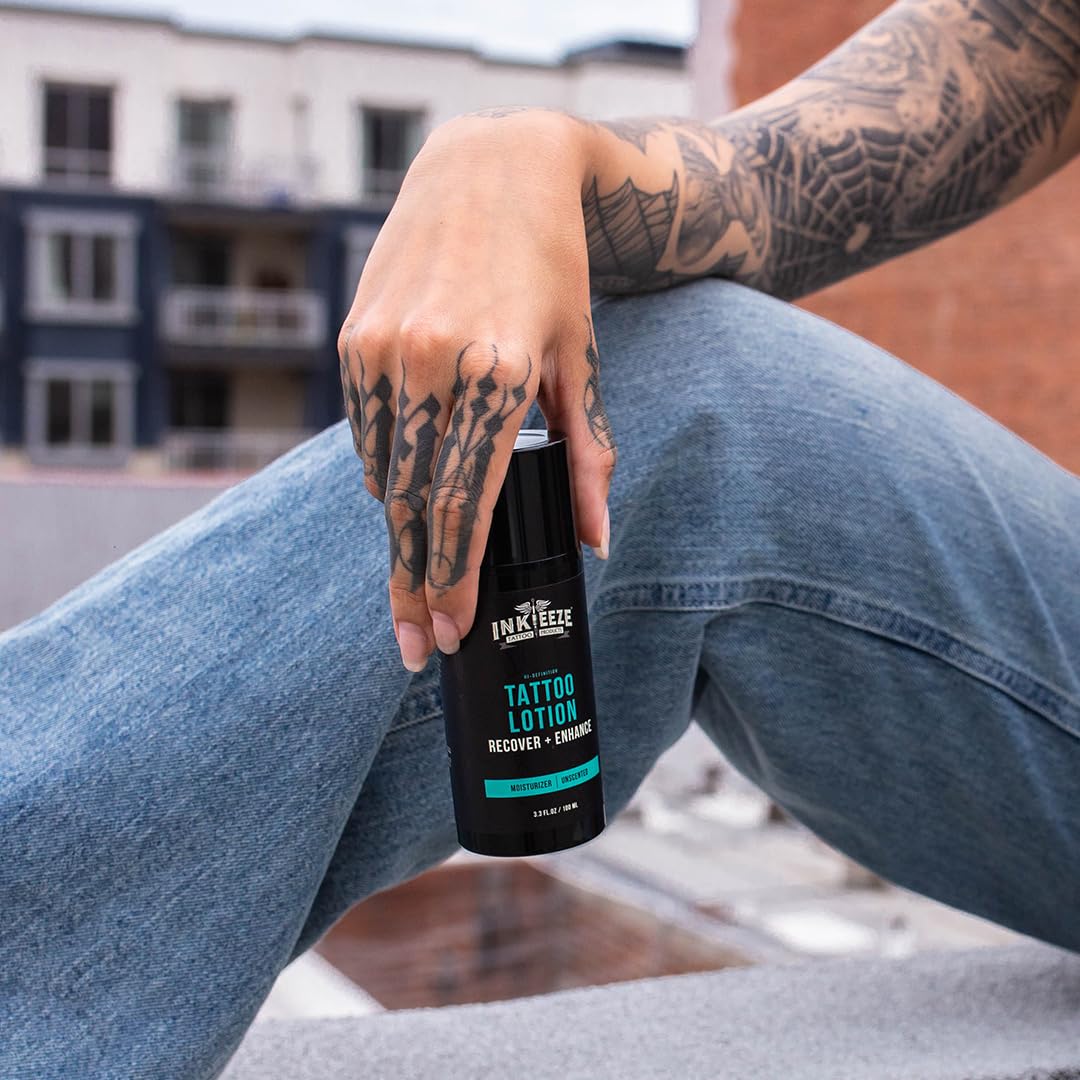 Amazon.com: INKEEZE Ink Enhance Tattoo Daily Moisturizing Lotion
